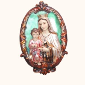 Medallón Virgen del Carmen